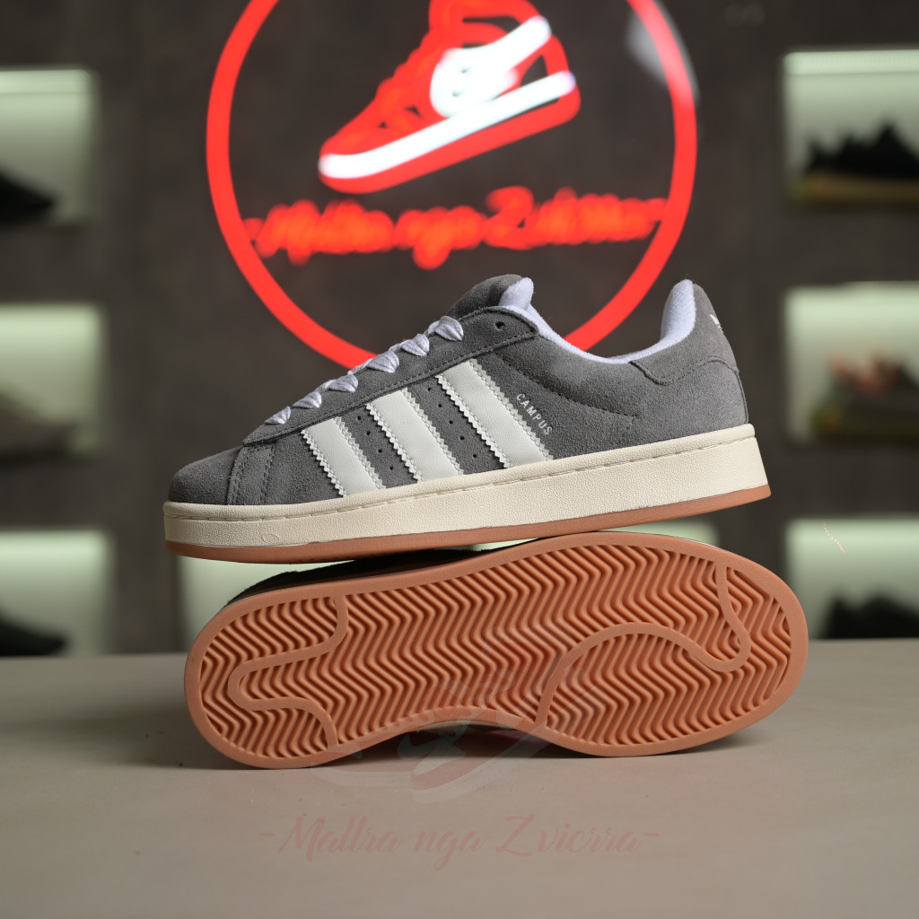 adidas campus grey white