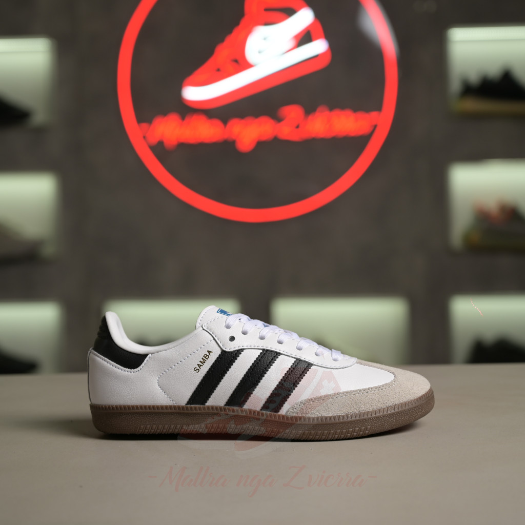 adidas samba white black