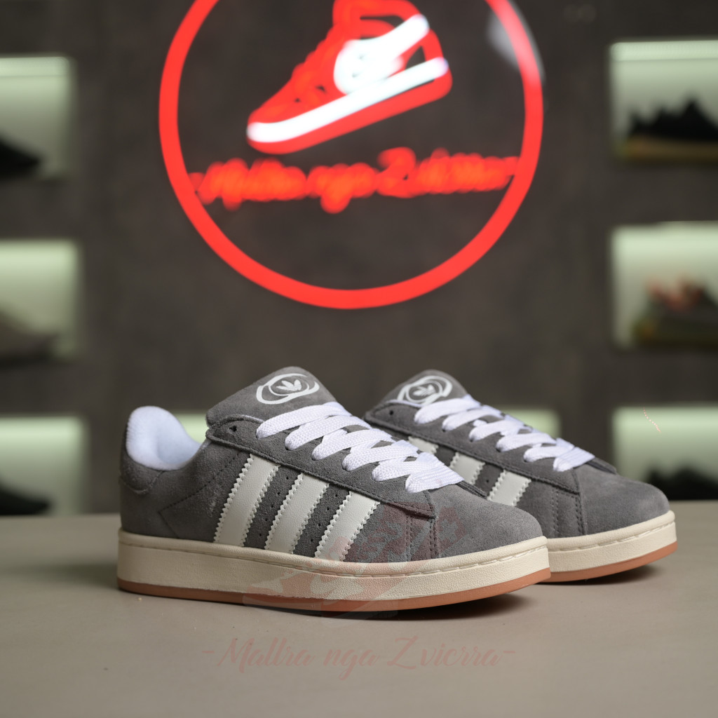 adidas campus grey white